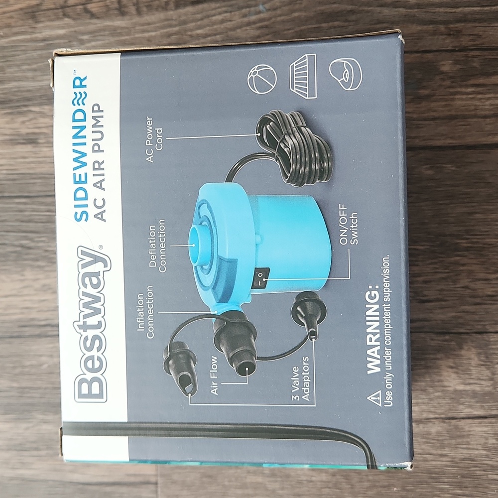 Sidewinder AC Air Pump Bestway New In Box
